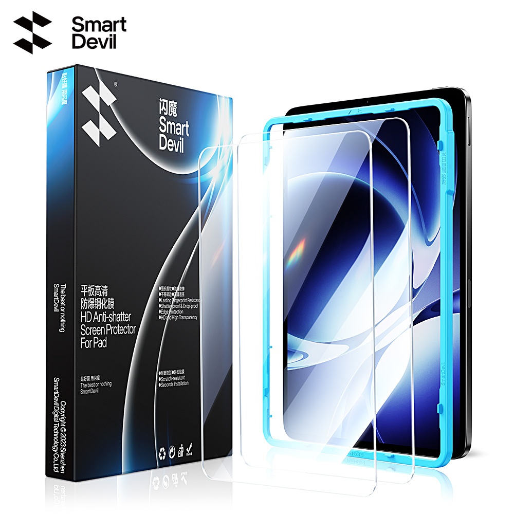 Kính cường lực SmartDevil cho Redmi Pad SE / K Pad / Pad2 / Pad2 Pro / Pad2 SE / PadPro Bảo hiểm toà
