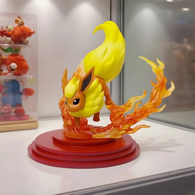 GK Pokemon Ibrahimovic Pikachu Các Bức Tượng Hành Động Xe Để Bàn Thủ Công Trang Trí Đồ Chơi Hoạt Hìn