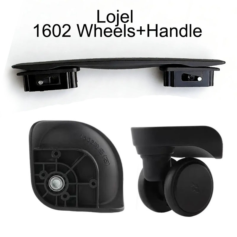 Dễ dàng lắp đặt bánh xe hành lý Lojel vita 1602 Bánh xe vali + Phụ kiện thay thế tay cầm