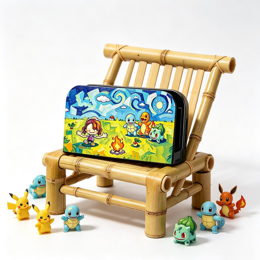 Switch2 Dock Station Case, Nintendo Switch 2 DOCK Station Ditto Pokopia Theme Cover Hard Case tương 