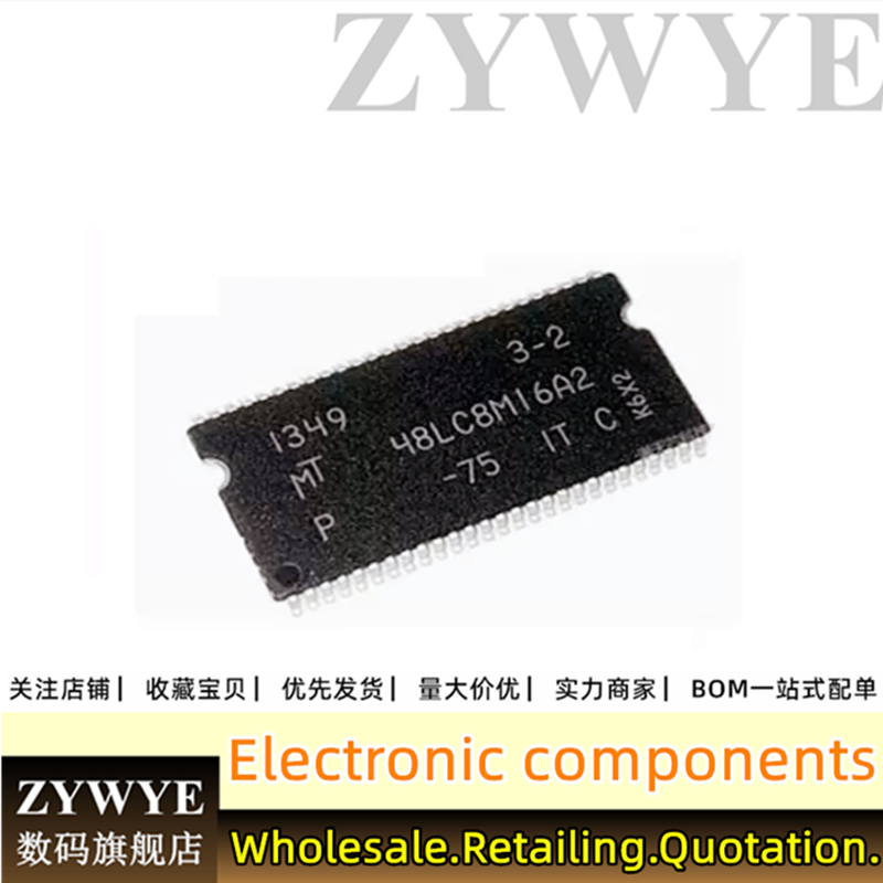 Chip MT48LC8M16A2P-75G 48LC8M16A2 MT48LC4M16A2TG-75: G 48LC4M16A2
