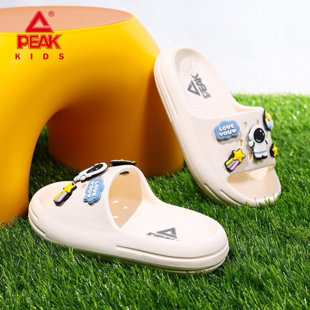 [Có hàng] Dép đế mềm chống trượt cho trẻ em PEAK