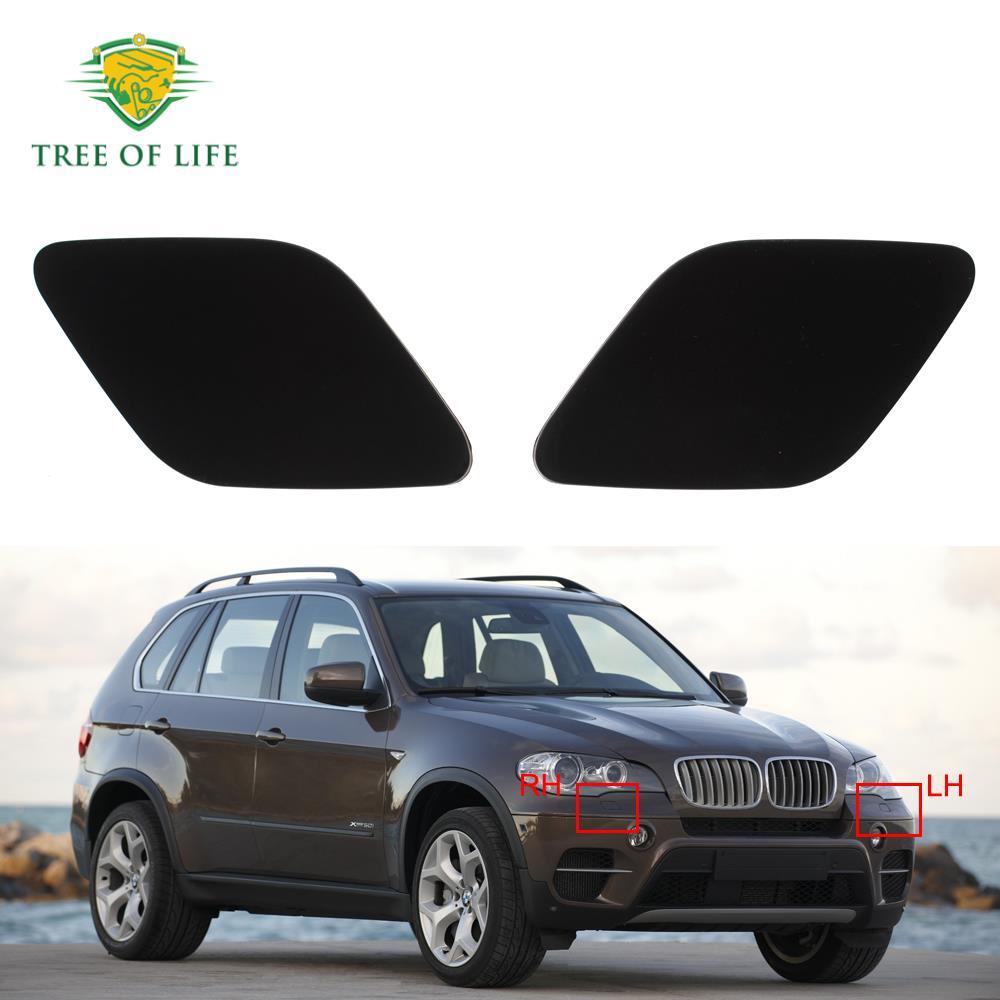 51657052427 51657052428 Xe Phía Trước Ốp Lưng Đèn Pha Máy Giặt Vòi Phun Phản Lực Nắp Cho Xe BMW E70 