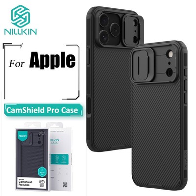 Nillkin Cho iPhone 17 Pro Max 17e / 16e 17 / 16 / 14 / 13 Pro Max Ốp điện thoại CamShield Pro Camera Bảo Vệ Thanh Trượt Ốp điện thoại Chống Sốc