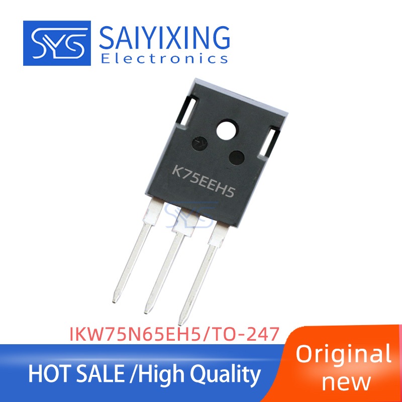 5 CHIẾC K75EEH5 Chính Hãng IKW75N65EH5 Transistor TO-247 650V 90A Mô-đun IGBT