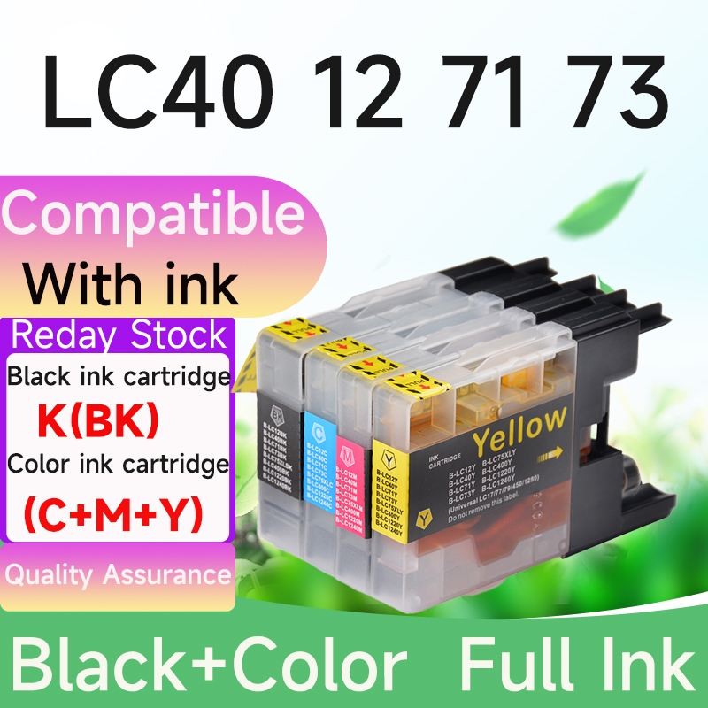 Tương thích LC400 lc40 lc71 lc73 lc75 lc1220 lc 1240 LC 12 lc 40 lc 71 lc 73 lc 75 Hộp mực cho Broth