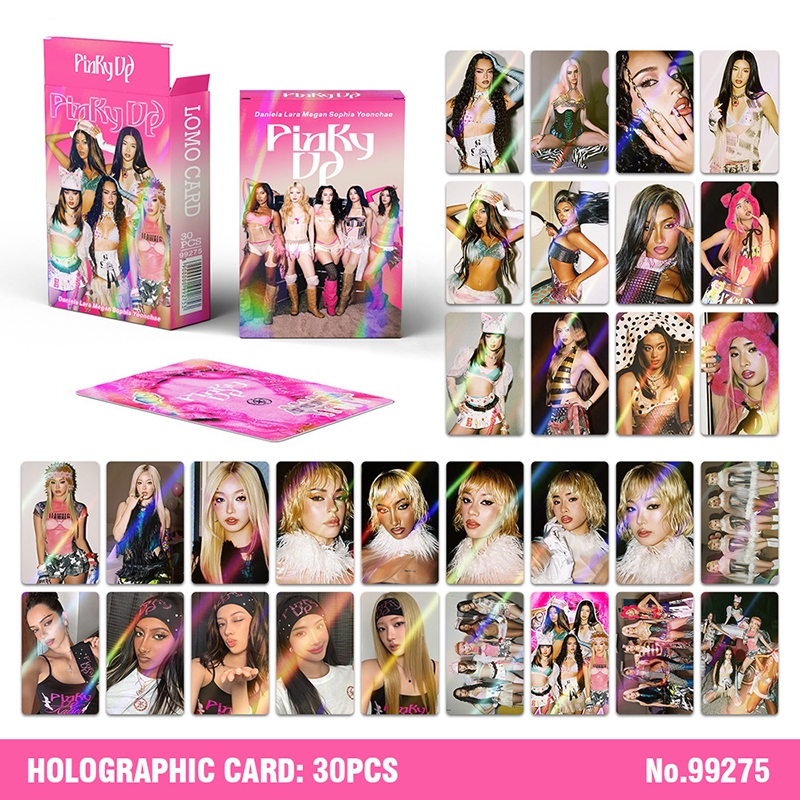 30 Cái / hộp KATSEYE Photocard Internet Girl Gabriela Thẻ Ba Chiều KPOP LOMO Thẻ Bộ Sưu Tập Thẻ