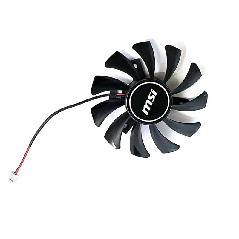 Quạt 75MM 2Pin HA8010H12F-Z / XY-D08010SM GTX 1030 Cho MSI Geforce GTX 750Ti 750 N740 GTX730 GTX740 