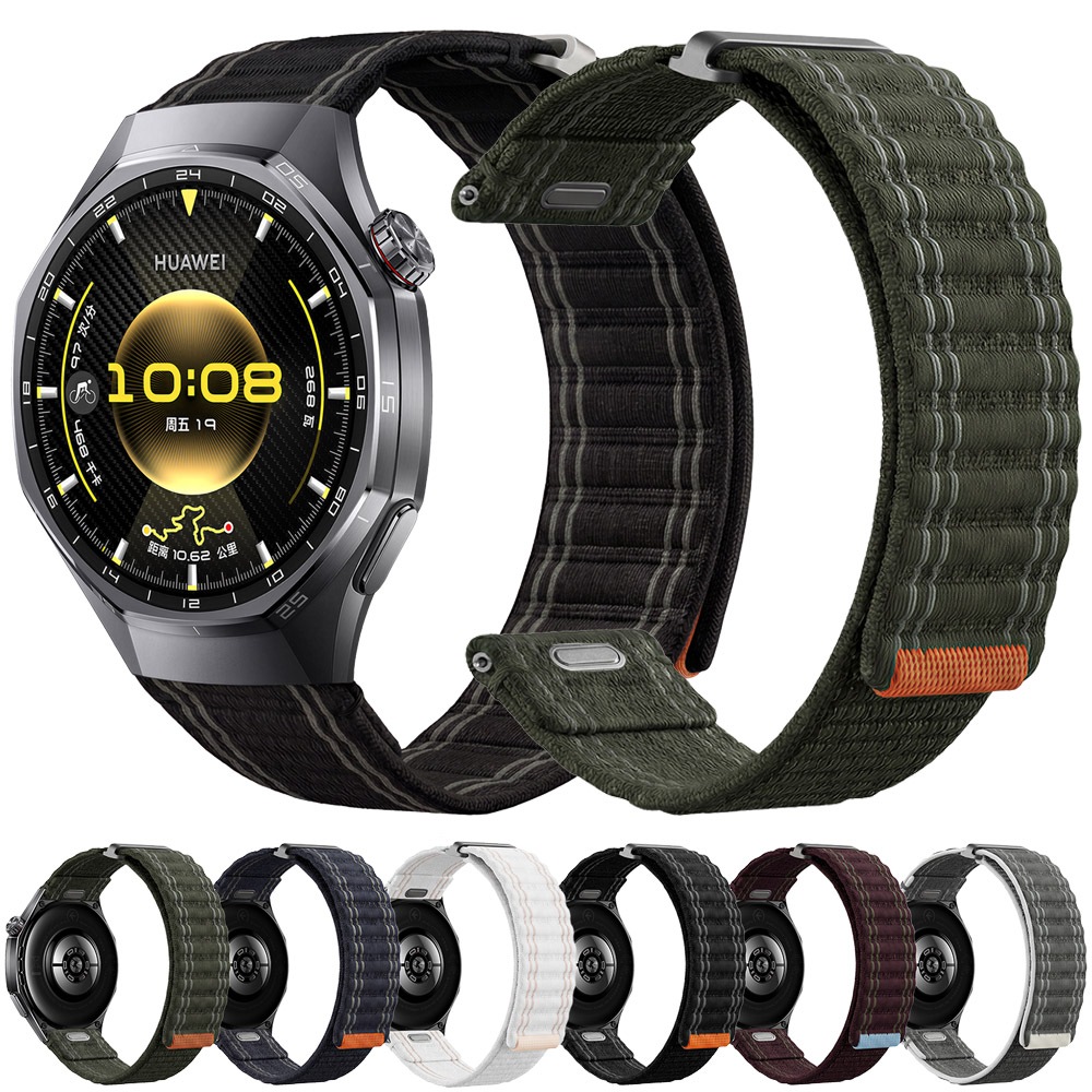 Vòng tay Nylon Dây bện Phụ kiện cho Huawei Watch GT6 Pro GT5 GT4 46mm 42mm 41mm