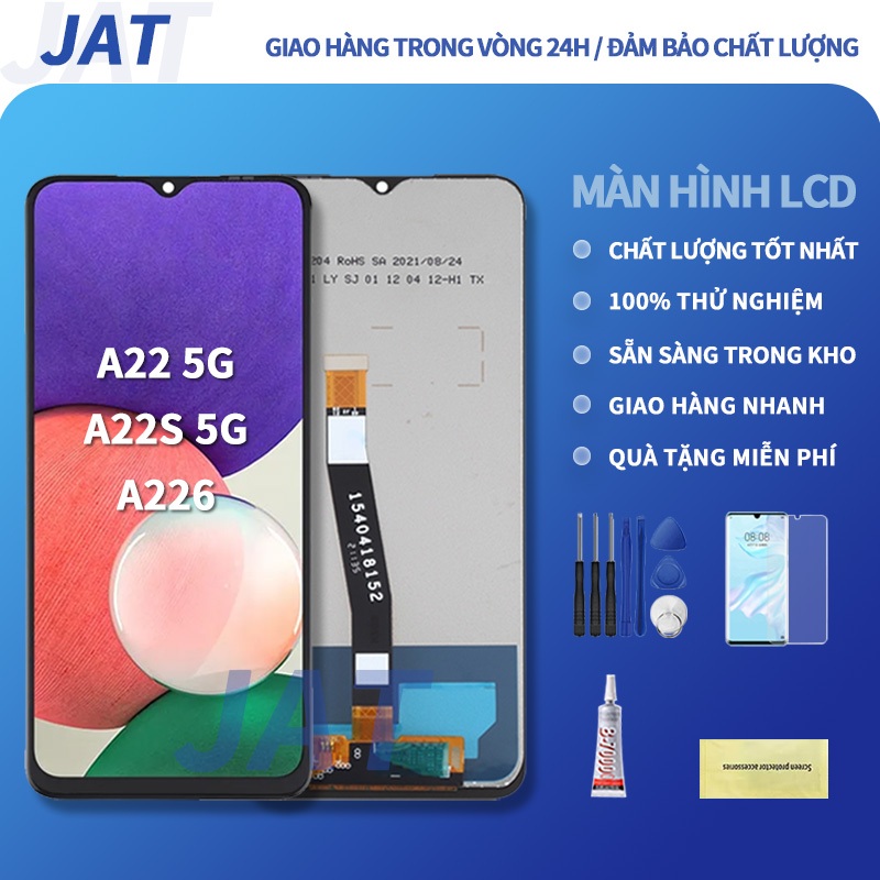 Dành Cho SAMSUNG Galaxy A22 5G A22s 5G A226 Màn Hình LCD Thay Thế Màn Hình Siêu Trong Suốt