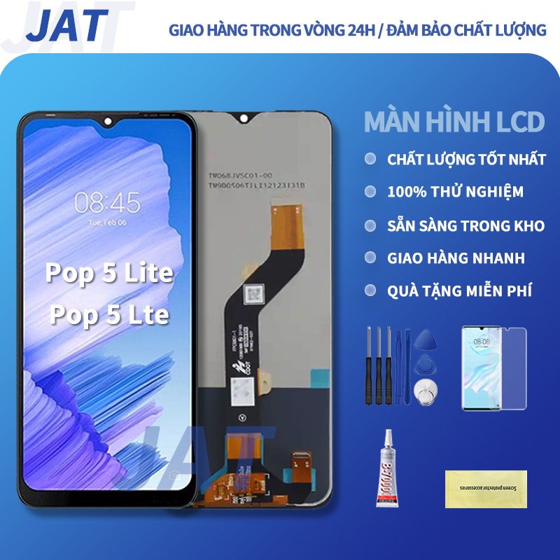 Dành Cho Tecno Pop 5 Lte Pop 5 Lite BD4 BD4a BD4i Màn Hình LCD Thay Thế Màn Hình Siêu Trong Suốt