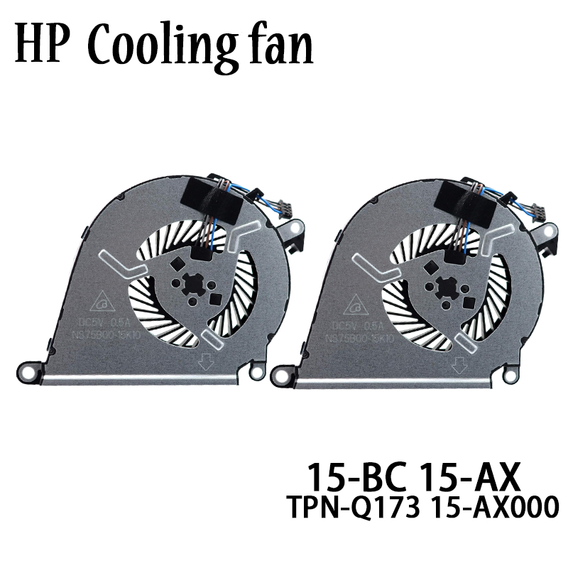Quạt Làm Mát CPU Laptop Mới Cho HP OMEN 15-BC 15-AX TPN-Q173 15-AX000 15-AX100 5-AX200 Series 858970