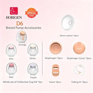 Horigen Decent Go D6 Phụ kiện máy hút sữa điện Bộ sưu tập cốc / Ống / Đệm / Màng / Van