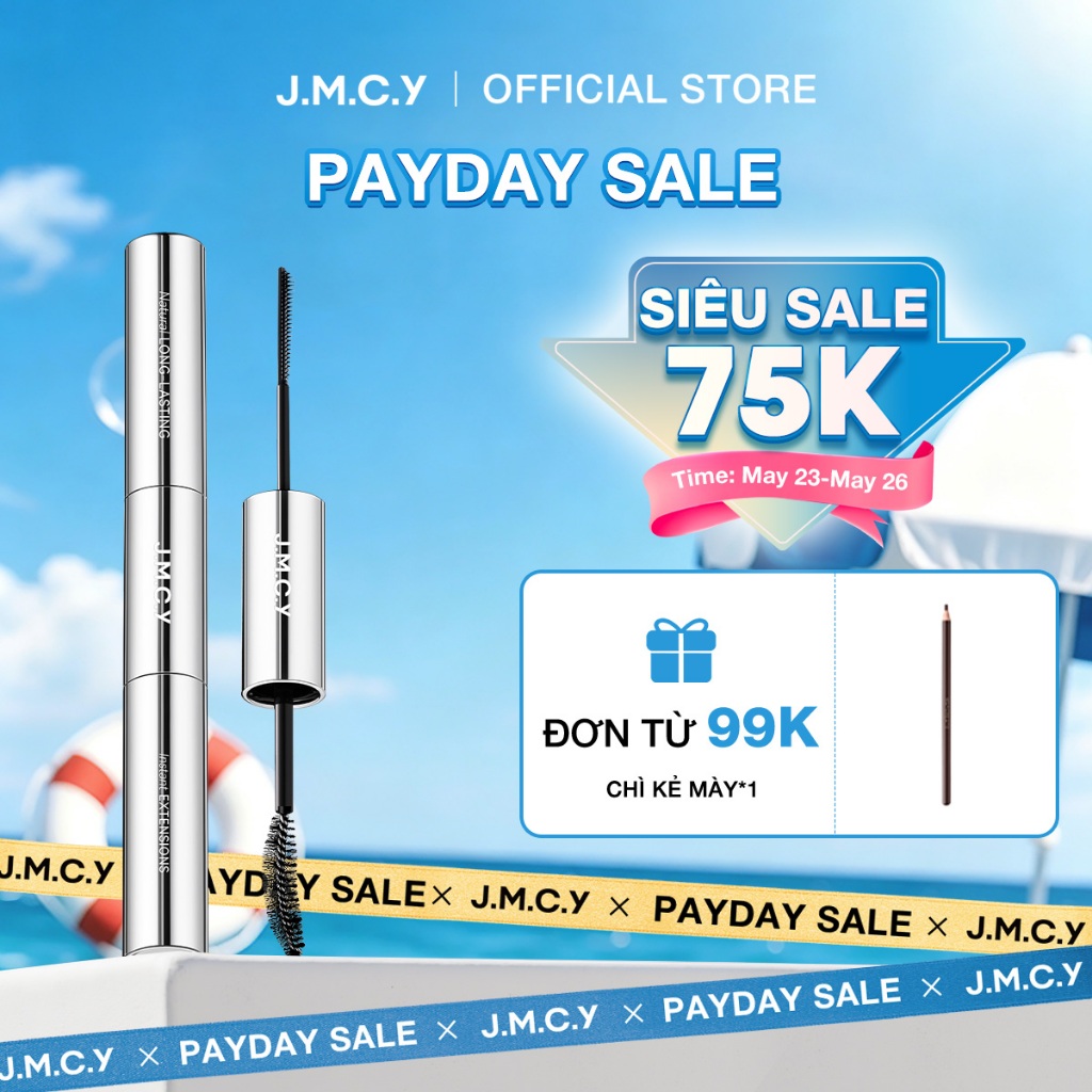【3 TRONG 1】JMCY  Mascara chuốt mi giúp bạn dễ dàng có được hàng mi riêng biệt và không bị rối, không