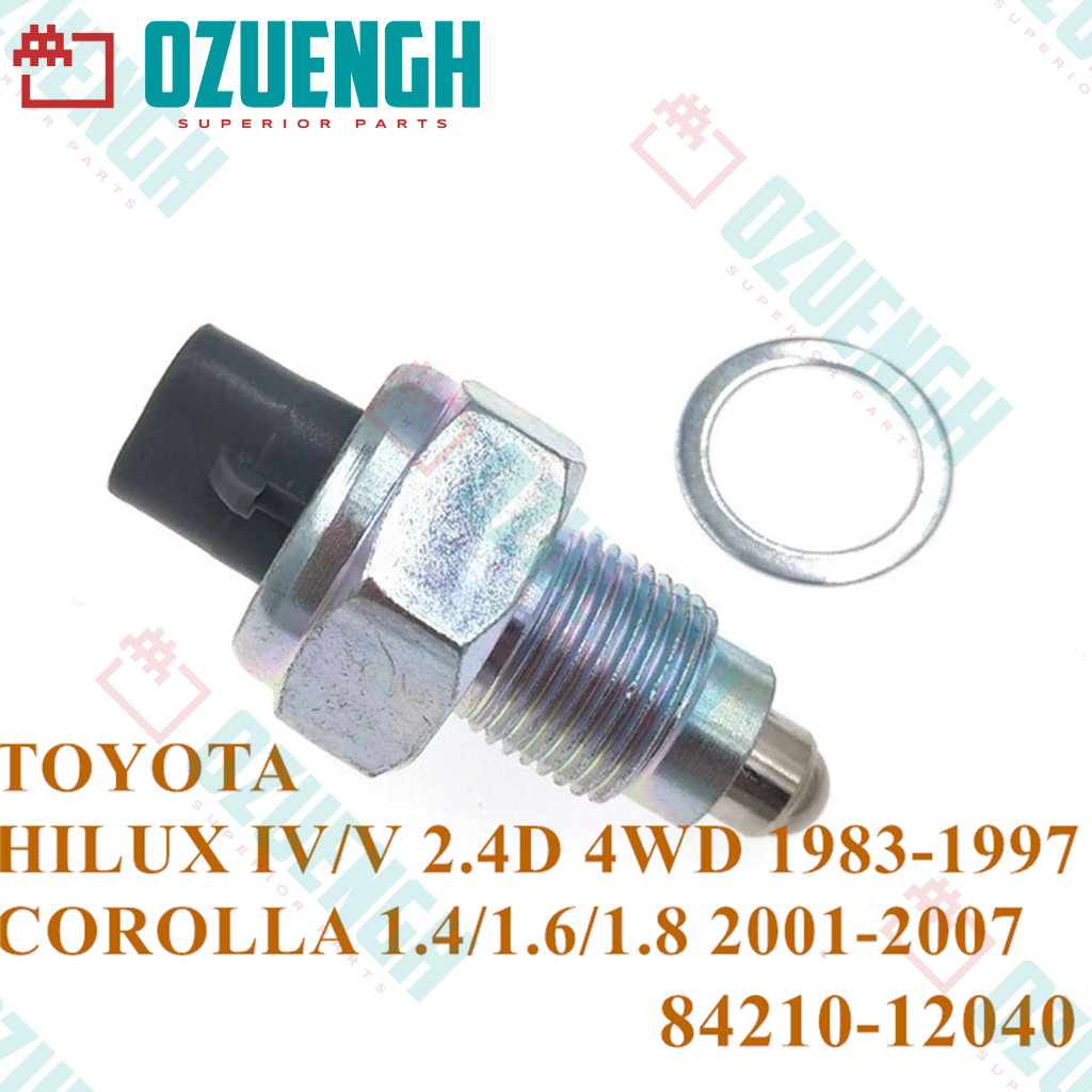 [OZUENGH] Công tắc đèn lùi / TOYOTA / HILUX / COROLLA / YARIS / CAMRY 1983-1997 3ZZ-FE / 1SZ-FE / 2A