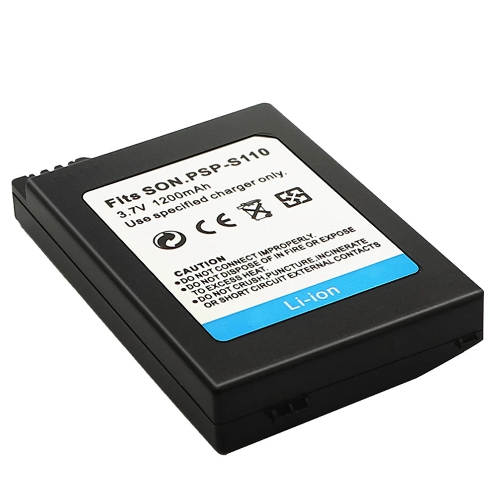 1200MaH PSP-S110 PSP 2000 Pin Cho Sony PSP2000 PSP3000 PSP Lite, PSP Silm PlayStation Di Động Tay Cầ