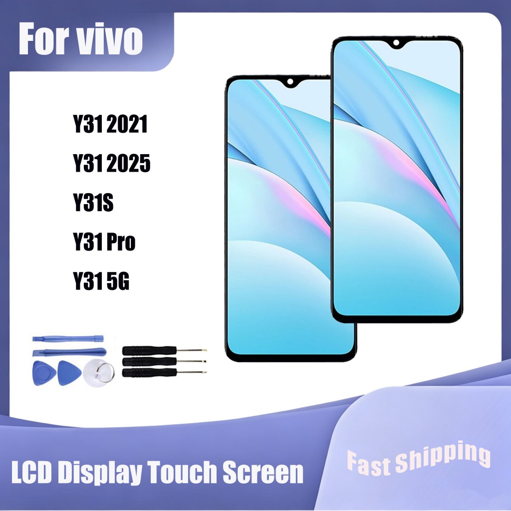 Dành Cho vivo Y31 2021 Y31 2025 Y31S Y31 Pro Y31 5G Màn Hình LCD Thay Thế Màn Hình Cảm Ứng