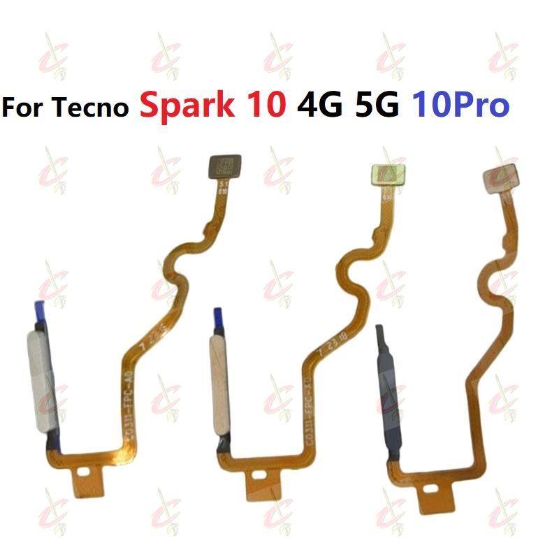 cảm biến vân tay nút nguồn cho Tecno Spark 10 Pro 5G KI5q KI7 KI8