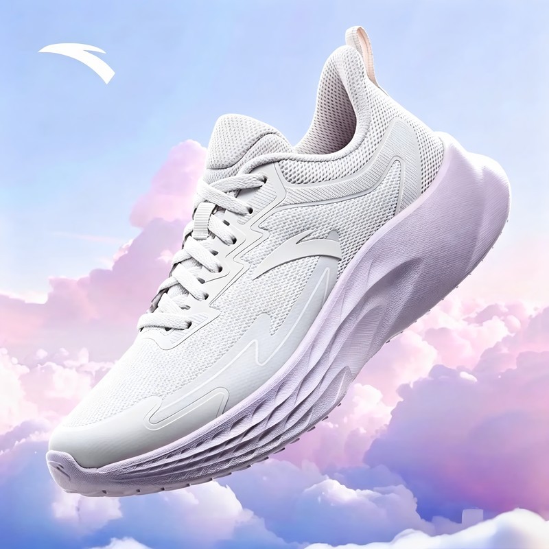Giày chạy bộ nữ ANTA Running Shoes Jogging Gym Cushion Lightweight Sports Shoes 9225B5571