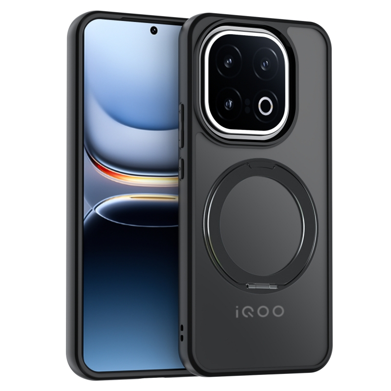 360° Ốp điện thoại giá đỡ kim loại xoay cho iQOO 15R 15 Ultra 13 12 Pro 11 Pro Neo 8 Pro 9 Pro 9s Pr