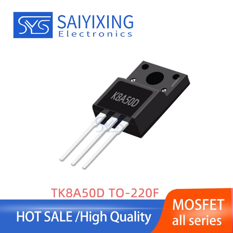5 chiếc K8A50D Original TK8A50D TO-220F Ống hiệu ứng trường