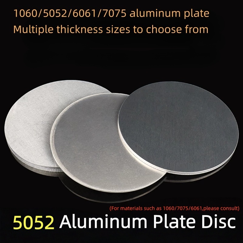 5052 / 1060 / 6061 Đĩa tròn hợp kim nhôm tròn Tấm đệm nhôm mỏng Tấm tròn