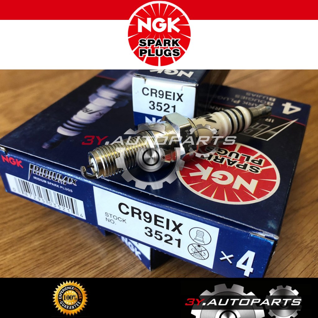 NGK CR9EIX 3521 (@ 1 cái) Bugi hợp kim Iridium Nhật Bản (Tương ứng với DENSO IU27)