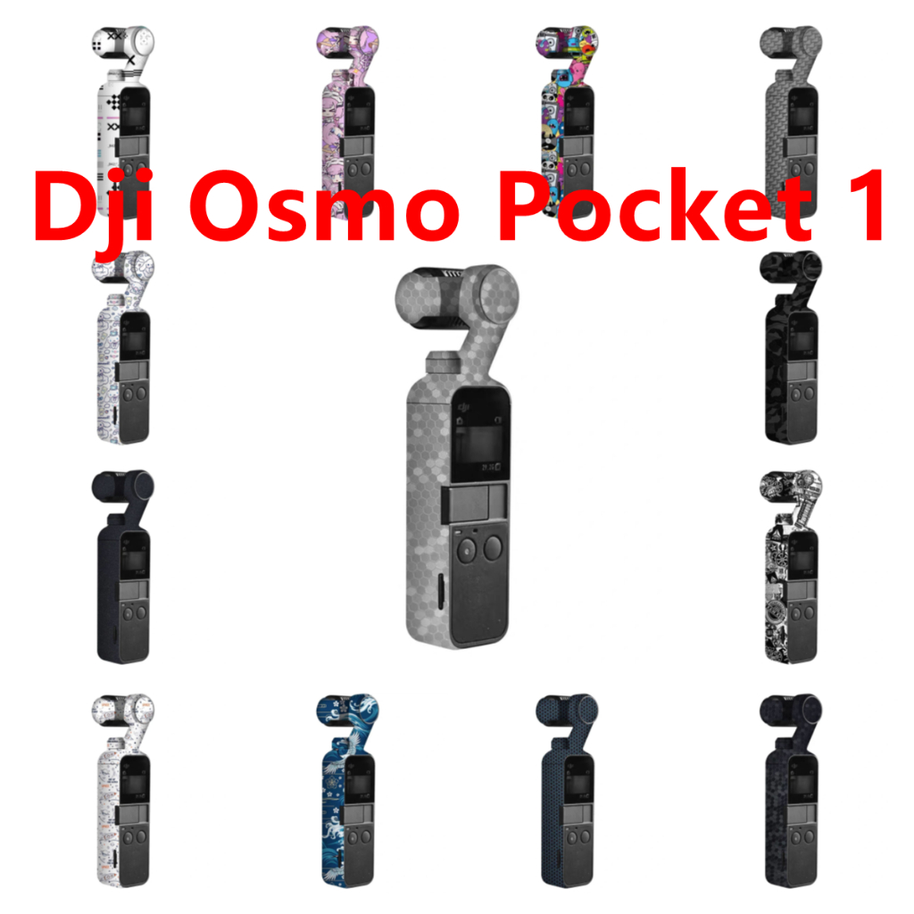 36 Màu Miếng Dán Da Tương Thích Với Dji Osmo Pocket 1 Vinyl Decal Họa Tiết Đẹp Bọc Phim Bảo Vệ Cho M