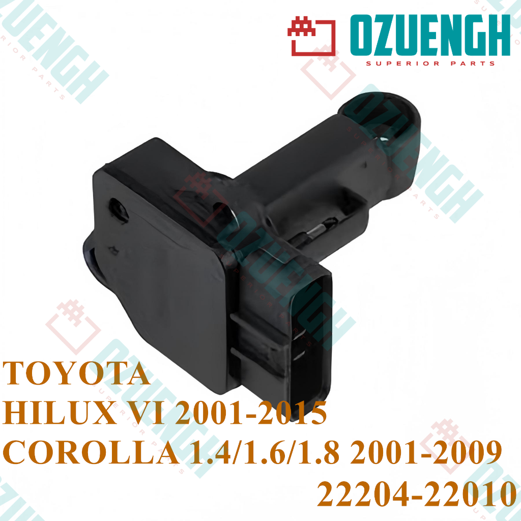[OZUENGH] Cảm biến lưu lượng không khí / TOYOTA / HILUX / HIACE / COROLLA / YARIS 2001-2015 2KD-FTV 