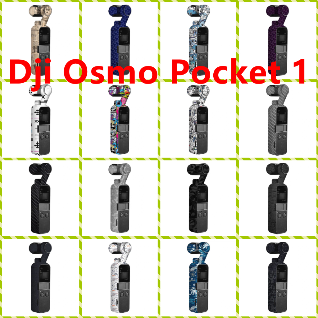 36 Màu Miếng Dán Da Tương Thích Với Dji Osmo Pocket 1 Vinyl Decal Họa Tiết Đẹp Bọc Phim Bảo Vệ Cho M