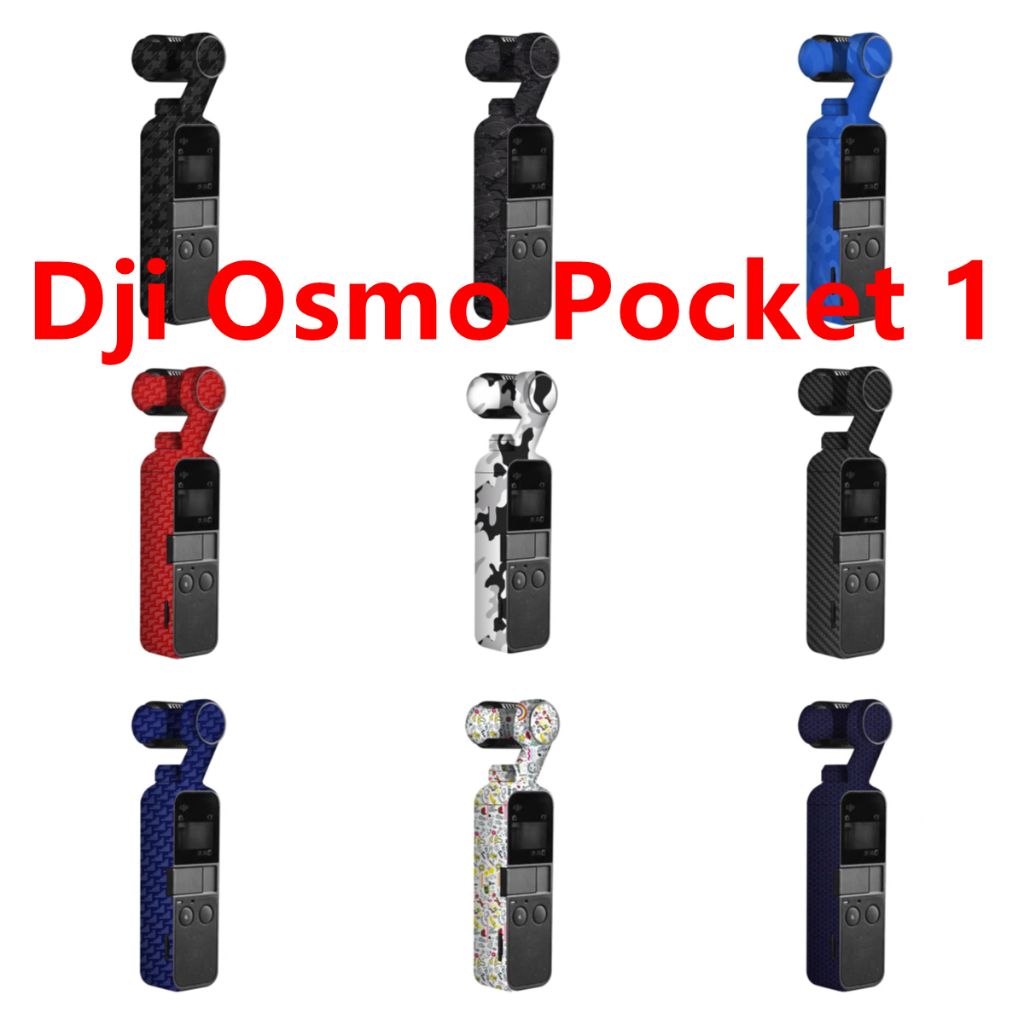 36 Màu Miếng Dán Da Tương Thích Với Dji Osmo Pocket 1 Vinyl Decal Họa Tiết Đẹp Bọc Phim Bảo Vệ Cho M