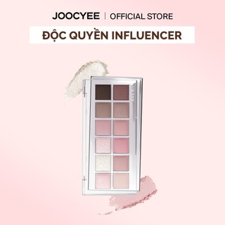[CB KOL] Bảng phấn mắt 12 ô JOOCYEE 12 Shades Eyeshadow Palette đa năng dễ tán nhũ sáng bền màu 14g