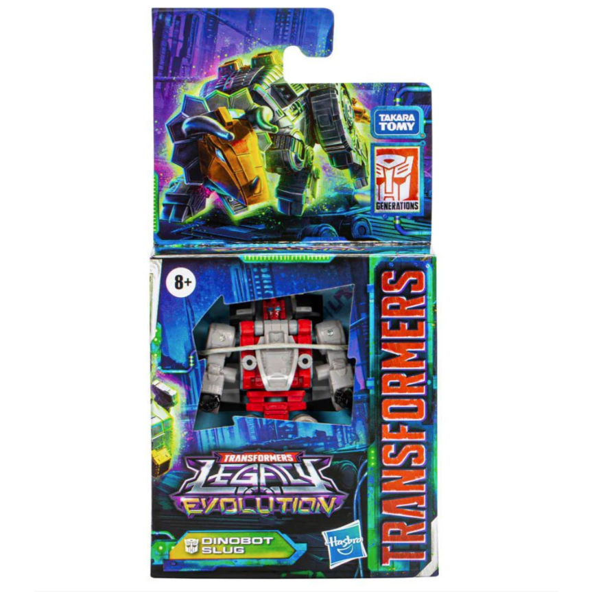 Đồ chơi Transformers Legacy Evolution Core Dinobot Slug Toy, Nhân vật hành động 3,5 inch F7178