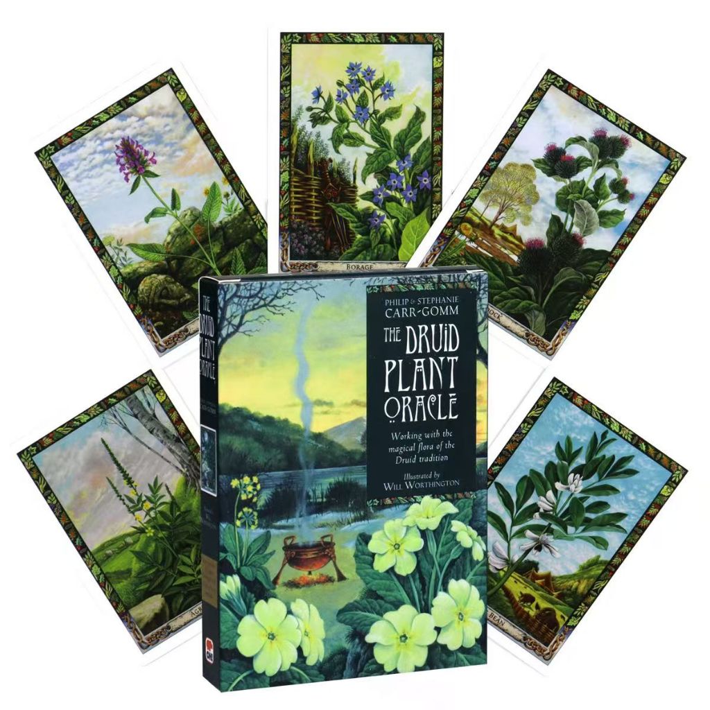 The Druid Plant Oracle Card The Druid Plant Oracle Board Game Card Trò Chơi Thẻ Bán Chạy