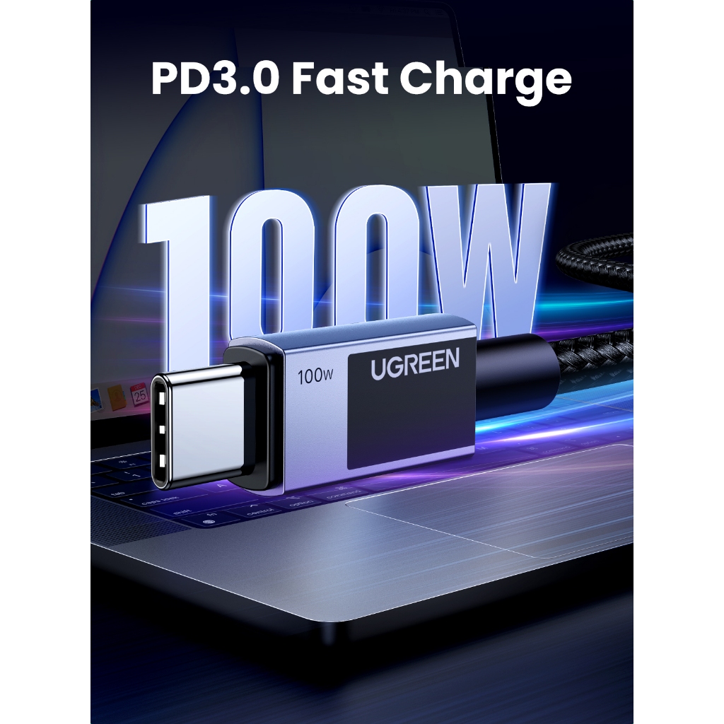 Cáp USB-C Sang USB-C UGREEN Phiên Bản Genshin Impact 100W Cable | BigBuy360 - bigbuy360.vn
