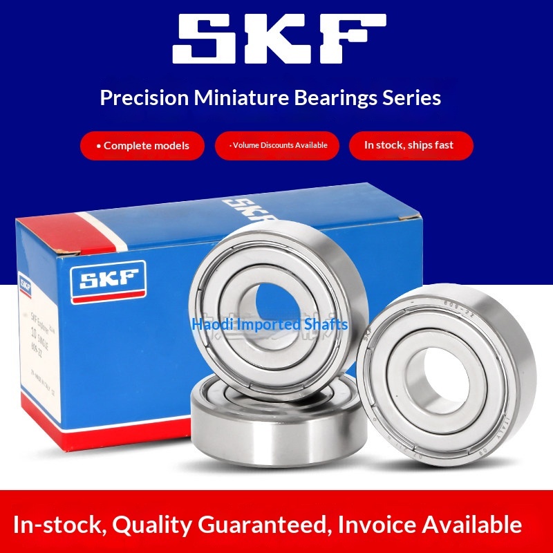 Vòng bi tốc độ cao thu nhỏ SKF nhập khẩu 602, 603, 604, 605, 606, 607, 608, 609, 2Z, 2RS1