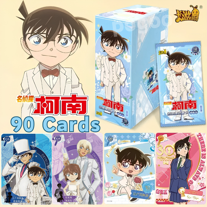 90 Card Conan KAYOU Kaito Kid hiếm DR/UR/XR Thám tử lừng danh Conan Thẻ sưu tầm kỷ niệm 30 năm