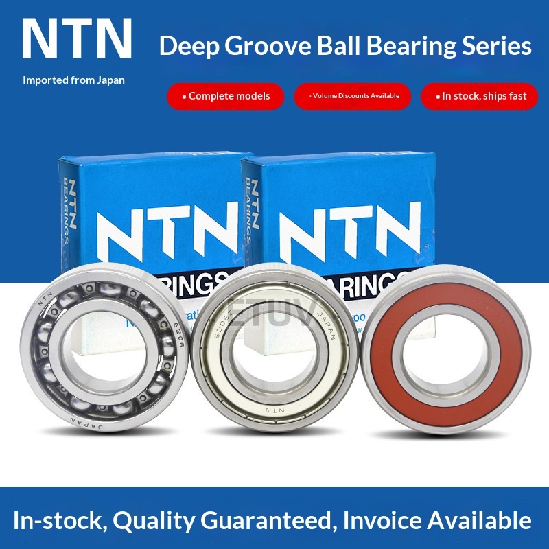Nhập khẩu vòng bi NTN Nhật Bản 6300, 6301, 6302, 6303, 6304, 6305, 6306, 6307 ZZ LLU