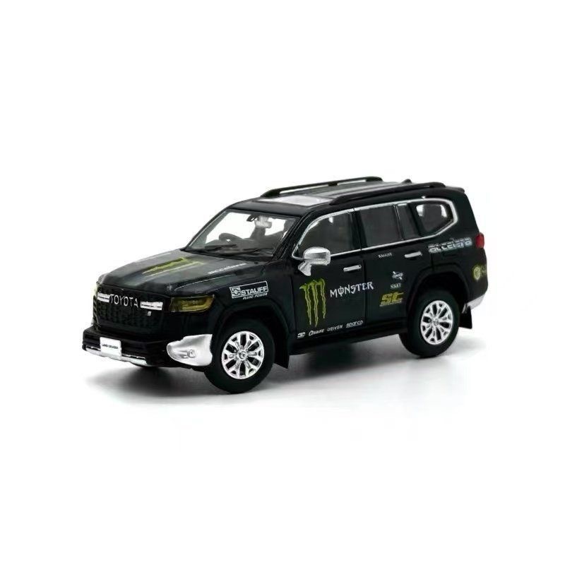 UM Mẫu Độc Đáo 1: 64 Toyota Land Cruiser LC300 SUV Hợp Kim Xe Mô Hình Đồ Trang Trí Bộ Sưu Tập