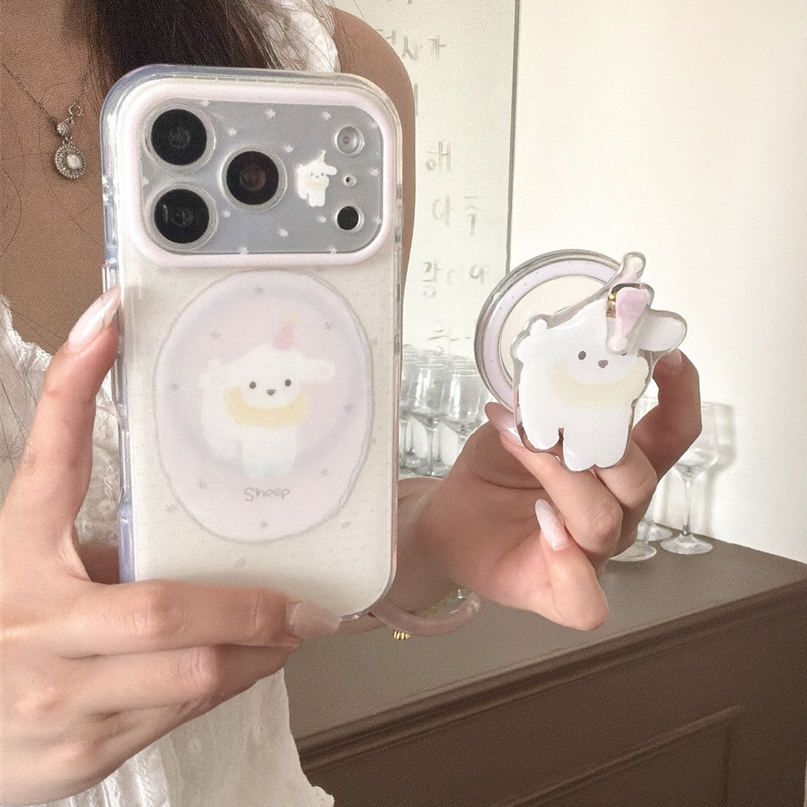 Ốp điện thoại iphone 17 Pro Max 16 Pro Max 15 Pro Max Little Lamb of the Fan Club