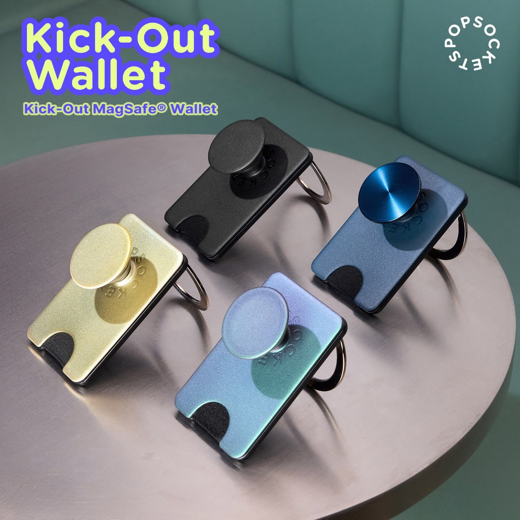 MagSafe PopWallet + Kick Out | Kẹp điện thoại và ví điện thoại cao cấp | Giá đỡ điện thoại MagSafe v