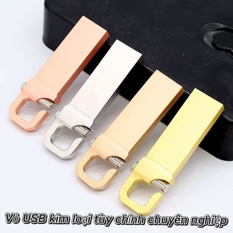 Vỏ USB Hợp Kim Kẽm - Xưởng Trực Tiếp, Nhận In Logo Theo Yêu Cầu, Tối Thiểu 50 Chiếc