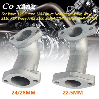 Cổ hút bình xăng con PnP Wave 125 Future 125 Future Neo Dream Wave Wave S110 RSX Wave A RS S100 20MM 22MM 24MM 26MM 28MM không ron Giá tốt giao nhanh nâng cấp xe máy