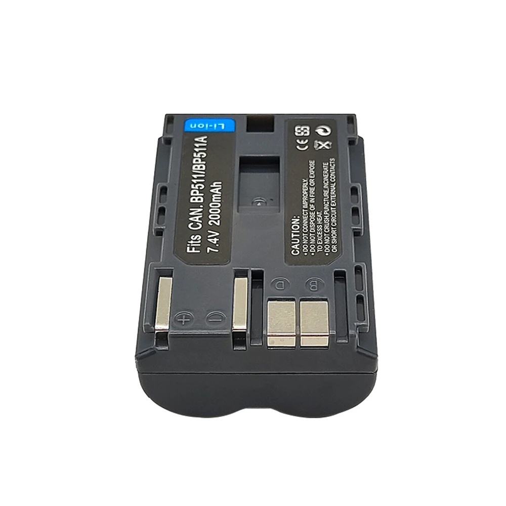 Pin BP-511A BP511 BP511A BP-511 cho Canon EOS 40D 5D 50D 20D 300D 10D 30D 5D Mark I, PowerShot G1 G2