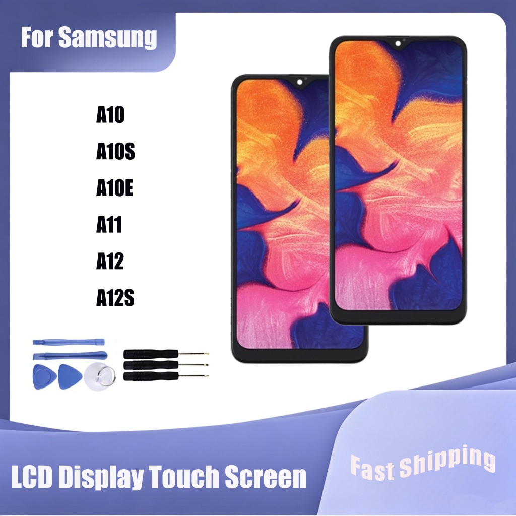 Dành Cho Samsung Galaxy A10 A10S A10E A11 A12 A12S Màn Hình LCD Màn Hình Cảm Ứng