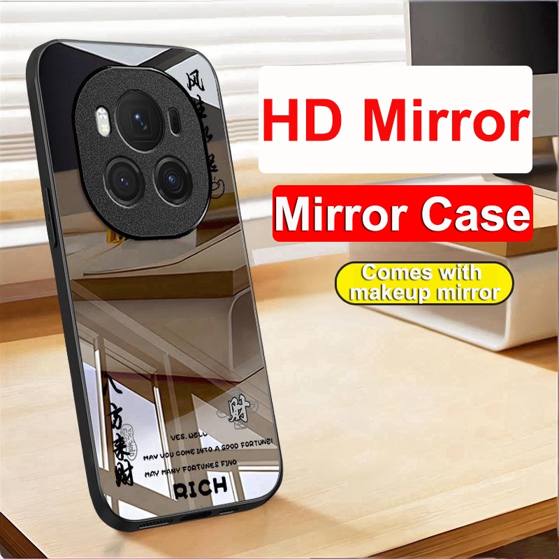 Dành Cho Honor Magic 6 Pro 5G Ốp điện thoại Gương HD Ốp điện thoại Cứng Cho Honor Magic6 Vỏ Cho Hono