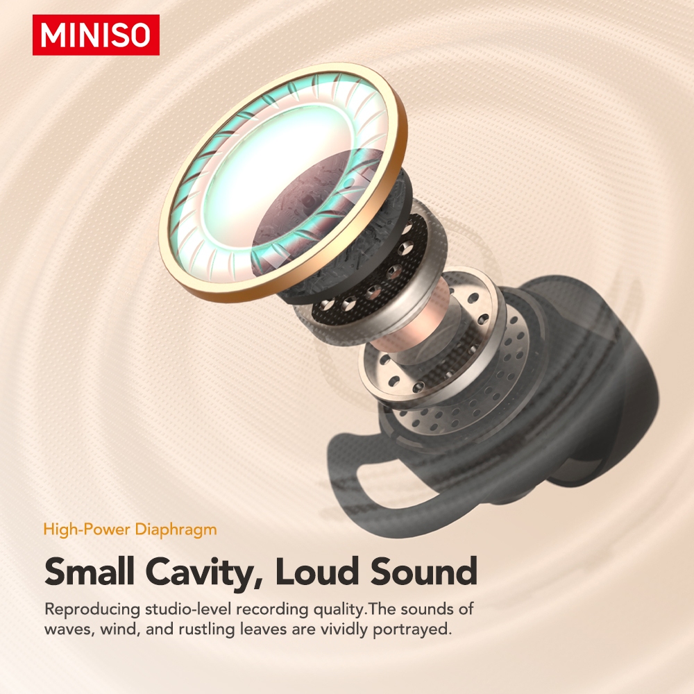 MINISO MS217 Tai nghe dịch thuật AI Tai nghe Bluetooth 6.0 Hỗ trợ dịch 134 ngôn ngữ Chống ồn ENC Micro thu âm trong trẻo Chống nước IPX5 Âm thanh Hi-Fi Độ trễ thấp Tai nghe chuyên dụng cho Gaming | BigBuy360 - bigbuy360.vn