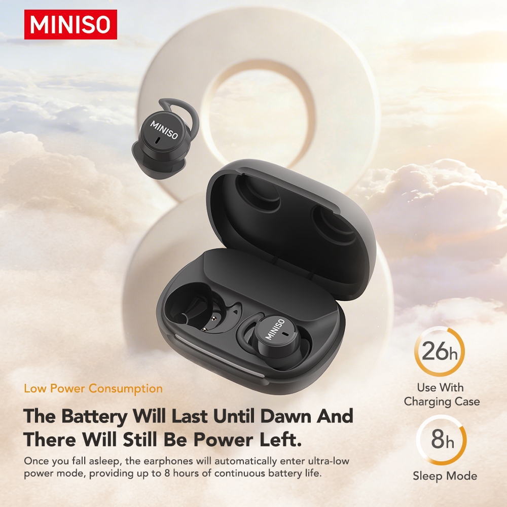 MINISO MS217 Tai nghe dịch thuật AI Tai nghe Bluetooth 6.0 Hỗ trợ dịch 134 ngôn ngữ Chống ồn ENC Micro thu âm trong trẻo Chống nước IPX5 Âm thanh Hi-Fi Độ trễ thấp Tai nghe chuyên dụng cho Gaming | BigBuy360 - bigbuy360.vn