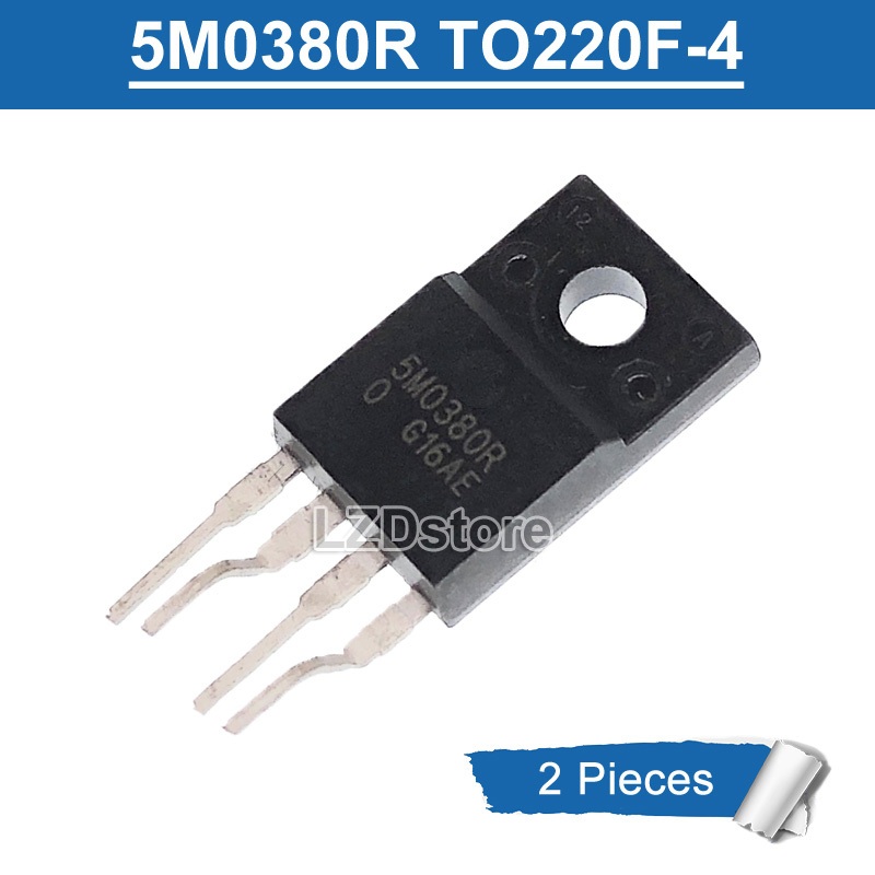 2 Chiếc 5M0380R KA5M0380RTU TO-220F-4 Công Tắc Nguồn Mới Chính Hãng