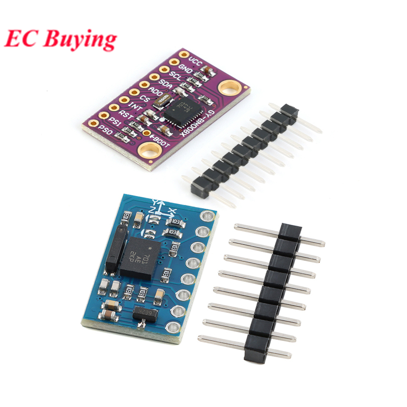 BNO080 BNO055 Mô-đun cảm biến IMU 9DOF AHRS Máy đo tốc độ con quay hồi chuyển từ kế